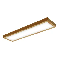 Pinnapealne LED laevalgusti LONG WOODLINE 42W IP20 3000K 3950lm saar