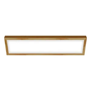 Ceiling light LONG WOODLINE 42W IP20 3000K 3950lm Ash