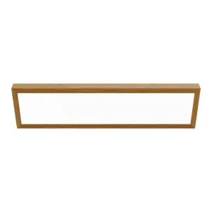 Ceiling light LONG WOODLINE 42W IP20 3000K 3950lm Oak