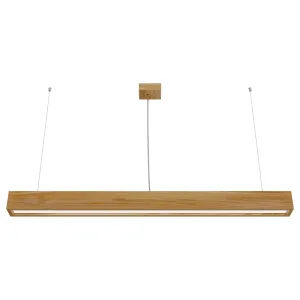 Iekārts gaismeklis LOOK WOODLINE 0,6m 17W IP20 4000K 2364lm osis