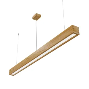 Iekārts gaismeklis LOOK WOODLINE 1,5m 48W IP20 4000K 3800 lm osis