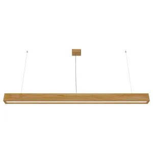 Iekārts gaismeklis LOOK WOODLINE 1,5m 48W IP20 4000K 3800 lm osis