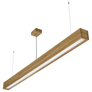 Iekārts gaismeklis LOOK WOODLINE 1,5m 48W IP20 4000K 3800lm Ozols