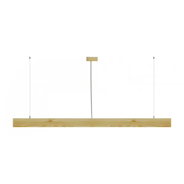 Pakabinamas šviestuvas LOOK WOODLINE 1,5 m 48W IP20 4000K 3800 lm Pušis