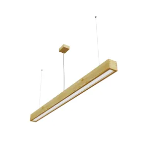 Pakabinamas šviestuvas LOOK WOODLINE 1,5 m 48W IP20 4000K 3800 lm Pušis