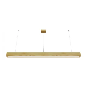 Pakabinamas šviestuvas LOOK WOODLINE 1,5 m 48W IP20 4000K 3800 lm Pušis