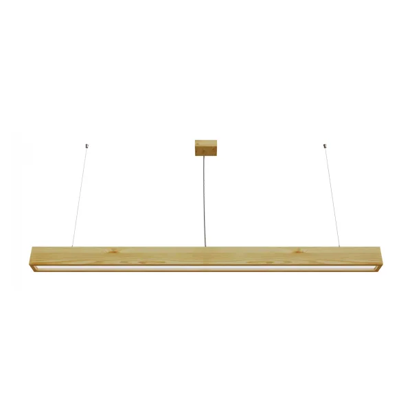 Pakabinamas šviestuvas LOOK WOODLINE 1,5 m 48W IP20 4000K 3800 lm Pušis