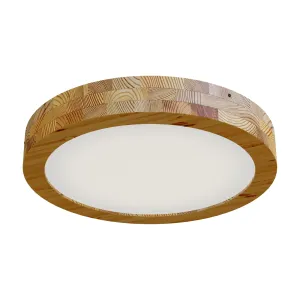 Ceiling light RONDO WOODLINE 400 36W IP20 4000K 2800lm Pine