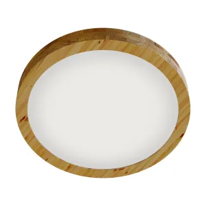 Rundovalo RONDO WOODLINE 500 48W IP20 4000K 3600 lm Mänty