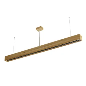 Pendant light 0,6m 17W IP20 2364lm LOOK WOODLINE OPTIC