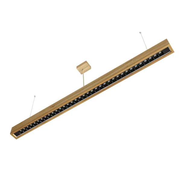 Pendant light 0,6m 17W IP20 2364lm LOOK WOODLINE OPTIC