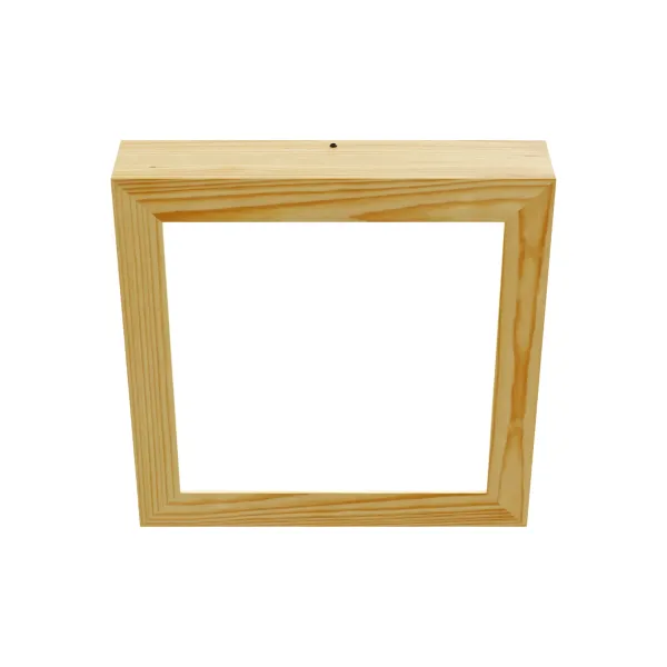 Virsapmetuma LED griestu gaismeklis QUADRA WOODLINE 300x300 24W IP20 4000K 1430lm priede
