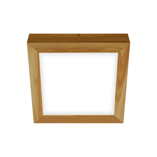 Pinnapealne LED laevalgusti QUADRA WOODLINE 300x300 24W IP20 4000K 1430lm saar