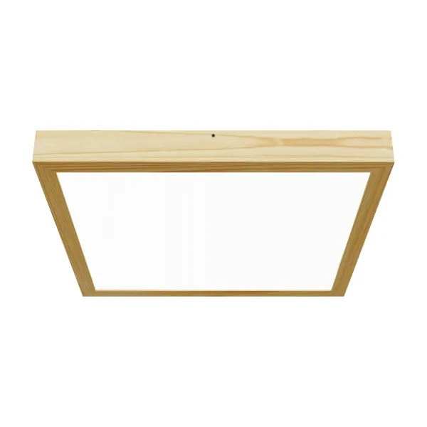 Pinnapealne LED laevalgusti QUADRA WOODLINE 600x600 40W IP20 4000K 3320lm mänd