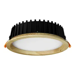 Süvistatav LED valgusti RONDO WOODLINE 206 12W IP20 3000K 1211lm Mänd