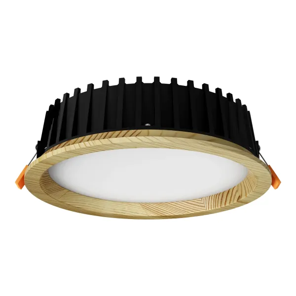 Süvistatav LED valgusti RONDO WOODLINE 206 12W IP20 3000K 1211lm Mänd