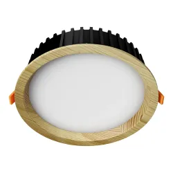 Süvistatav LED valgusti RONDO WOODLINE 206 12W IP20 3000K 1211lm Mänd