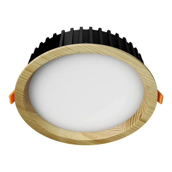 Süvistatav LED valgusti RONDO WOODLINE 206 12W IP20 3000K 1211lm Mänd