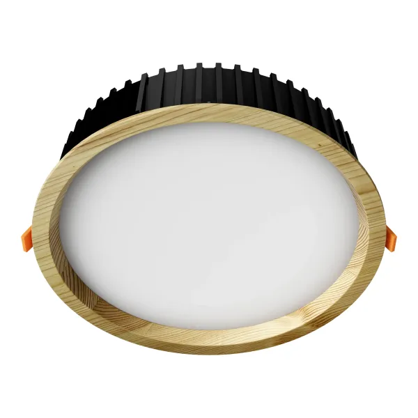 Süvistatav LED valgusti RONDO WOODLINE 264 18W IP20 3000K 1986lm Mänd