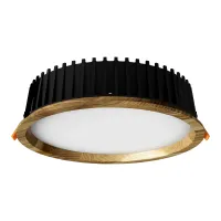 Süvistatav LED valgusti RONDO WOODLINE 264 18W IP20 3000K 1986lm saar