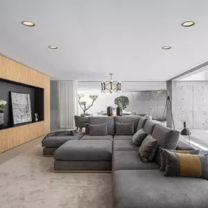 Süvistatav LED valgusti RONDO WOODLINE 206 12W IP20 3000K 1211lm Tamm