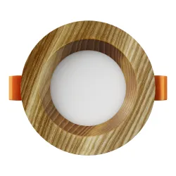 Süvistatav LED valgusti RONDO WOODLINE 90 3W IP20 4000K 195lm saar