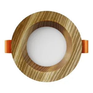 Süvistatav LED valgusti RONDO WOODLINE 90 3W IP20 4000K 195lm saar