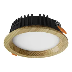 Süvistatav LED valgusti RONDO WOODLINE 148 6W IP20 3000K 595lm Mänd