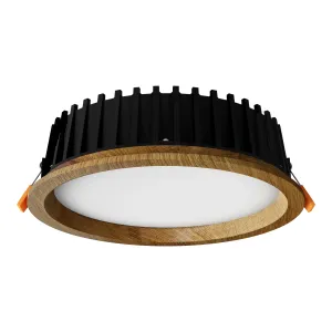 Süvistatav LED valgusti RONDO WOODLINE 148 6W IP20 4000K 631lm Tamm