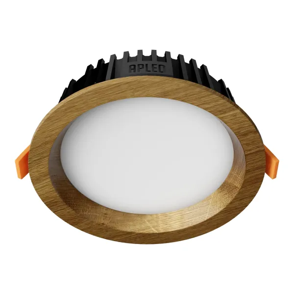 Süvistatav LED valgusti RONDO WOODLINE 148 6W IP20 4000K 631lm Tamm