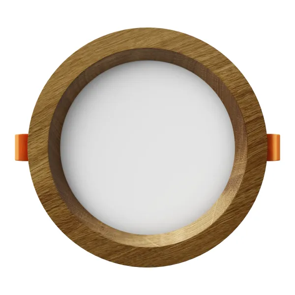 Süvistatav LED valgusti RONDO WOODLINE 148 6W IP20 4000K 631lm Tamm