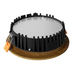 Süvistatav LED valgusti RONDO WOODLINE 148 6W IP20 4000K 631lm Tamm