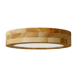 Laevalgusti RONDO WOODLINE 300 24W IP20 3000K 1600lm saar