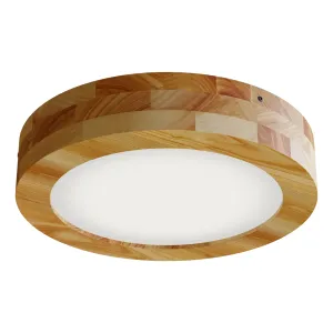 Ceiling light RONDO WOODLINE 300 24W IP20 3000K 1600lm Ash