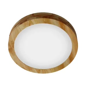 Ceiling light RONDO WOODLINE 400 36W IP20 4000K 2800lm Ash