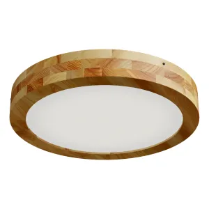 Ceiling light RONDO WOODLINE 400 36W IP20 4000K 2800lm Ash