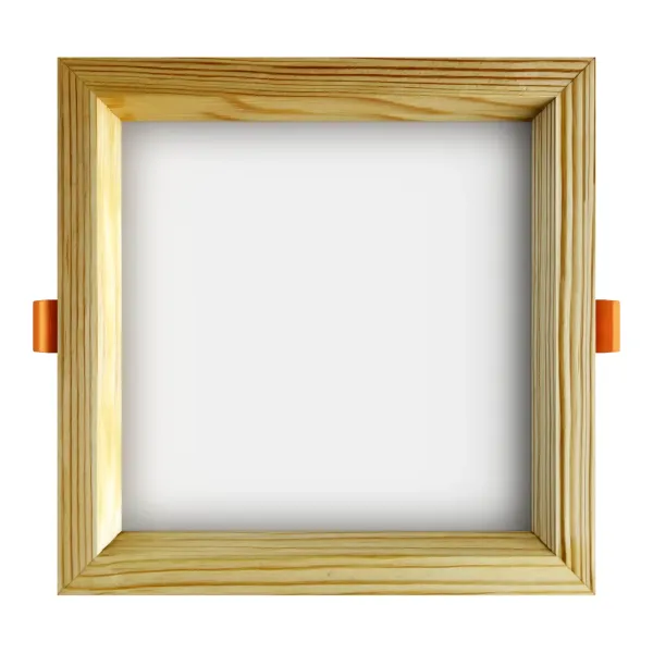 Süvistatav LED valgusti SQUARE WOODLINE 170x170 12W IP20 3000K 1179lm Mänd