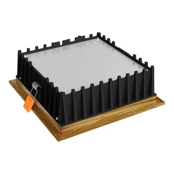 Iebūvēts LED gaismeklis SQUARE WOODLINE 170x170 12W IP20 3000K 1179lm Ozols
