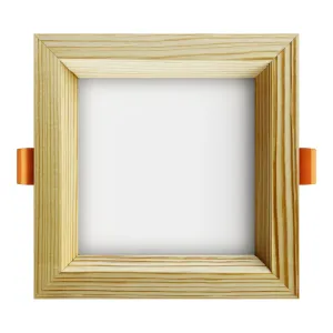 Süvistatav LED valgusti SQUARE WOODLINE 120x120 6W IP20 4000K 558lm Mänd
