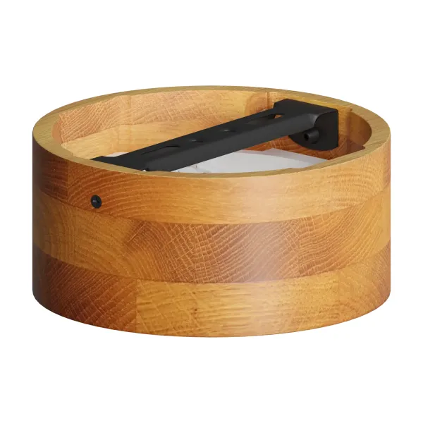 Ceiling light D130 6W 3000K 531lm Oak RONDO MINI