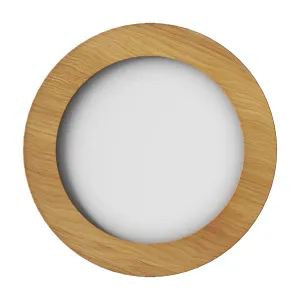 Ceiling light D130 6W 3000K 531lm Oak RONDO MINI