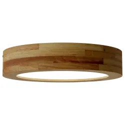 Laevalgusti RONDO WOODLINE 300 24W IP20 3000K 1600lm tamm