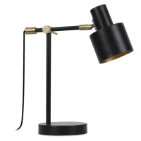 Galda lampa melna CASSIUS