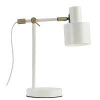 Pöytävalaisin beige CASSIUS