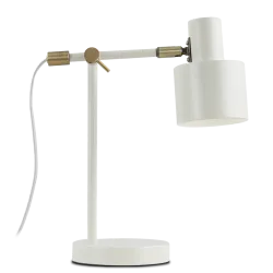 Pöytävalaisin beige CASSIUS