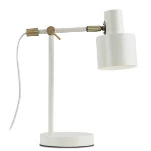 Pöytävalaisin beige CASSIUS