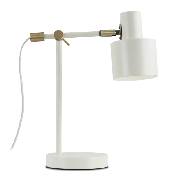 Pöytävalaisin beige CASSIUS