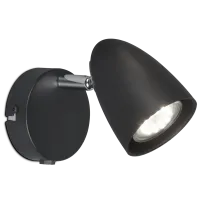 Wall lamp black SIERRA