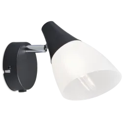 Seinävalaisin musta ORION