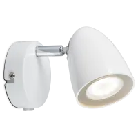 Sieninis šviestuvas SIERRA, baltas